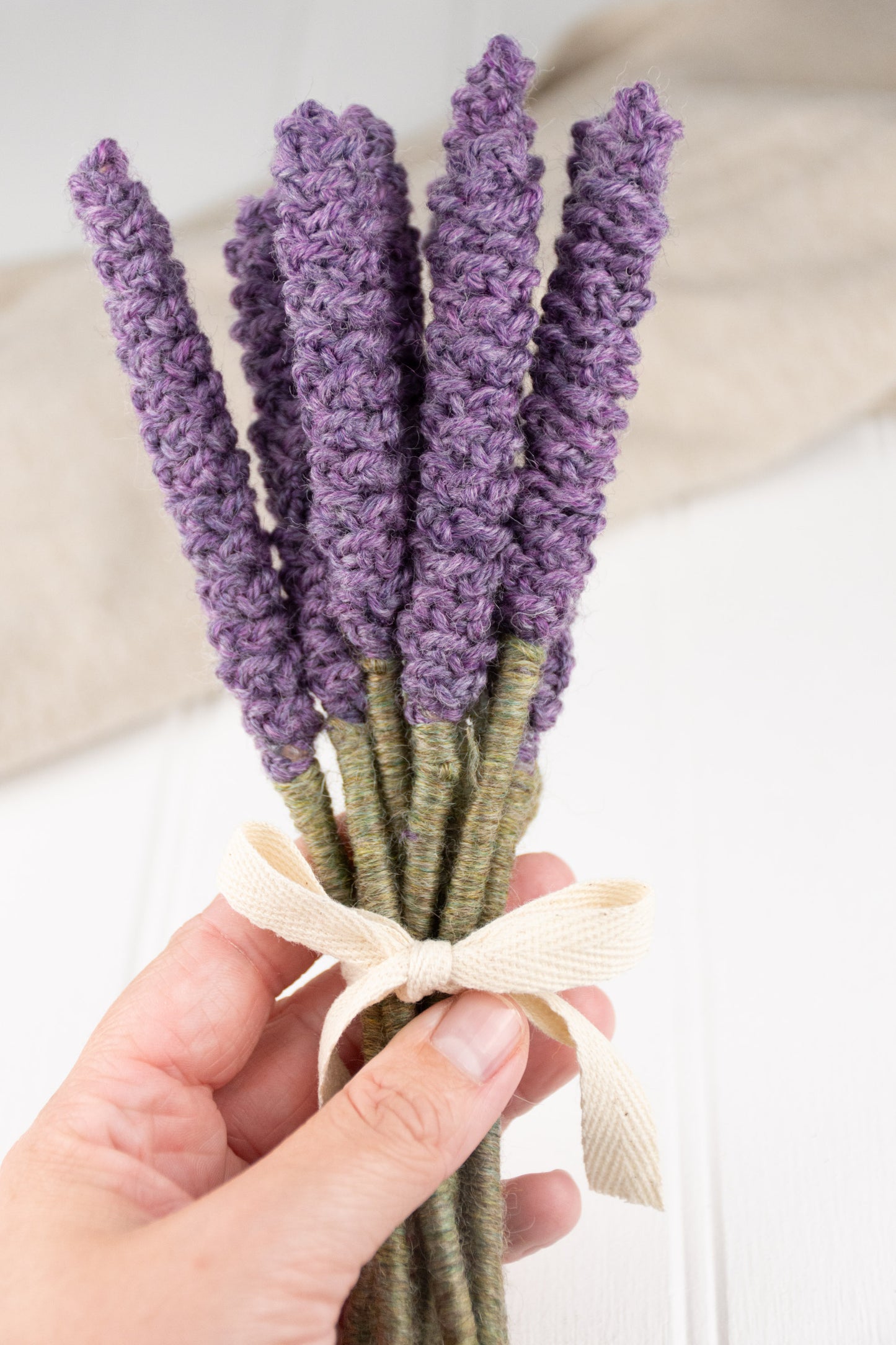 Lavender Bouquet Crochet Pattern