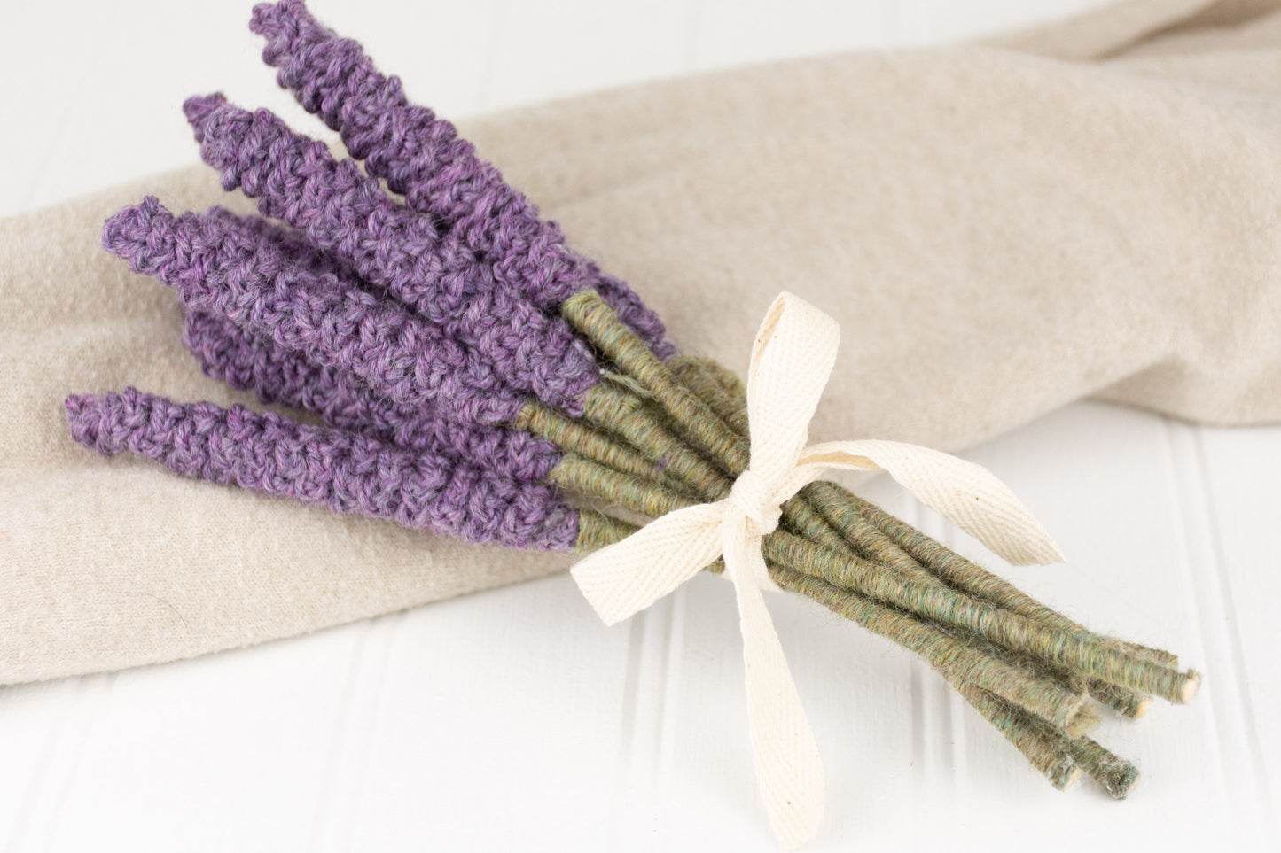 Lavender Bouquet Crochet Kit