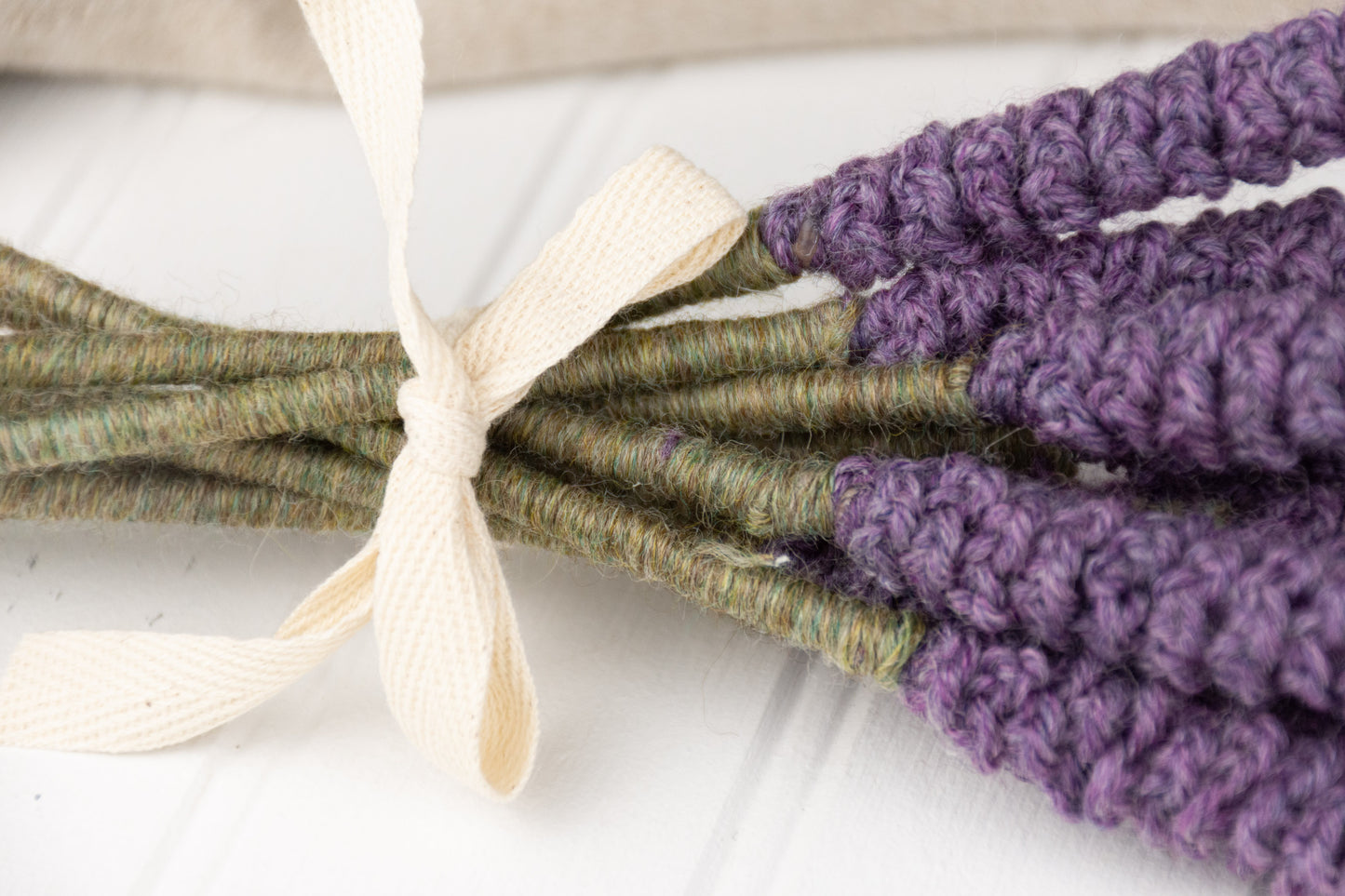 Lavender Bouquet Crochet Pattern