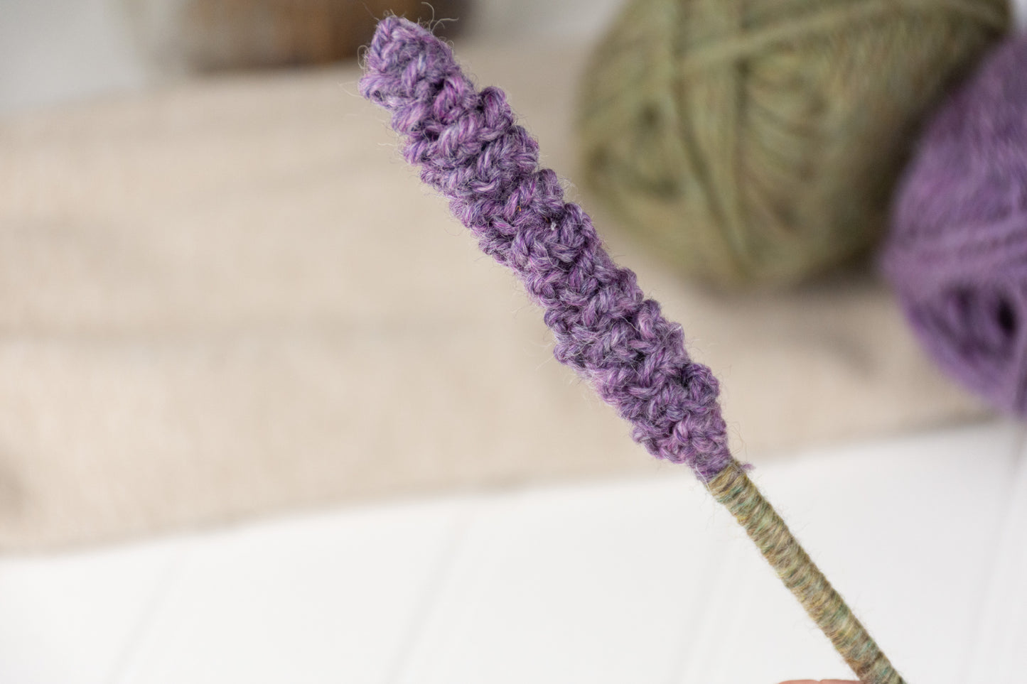 Lavender Bouquet Crochet Kit