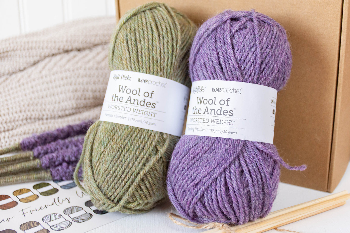 Lavender Bouquet Crochet Kit