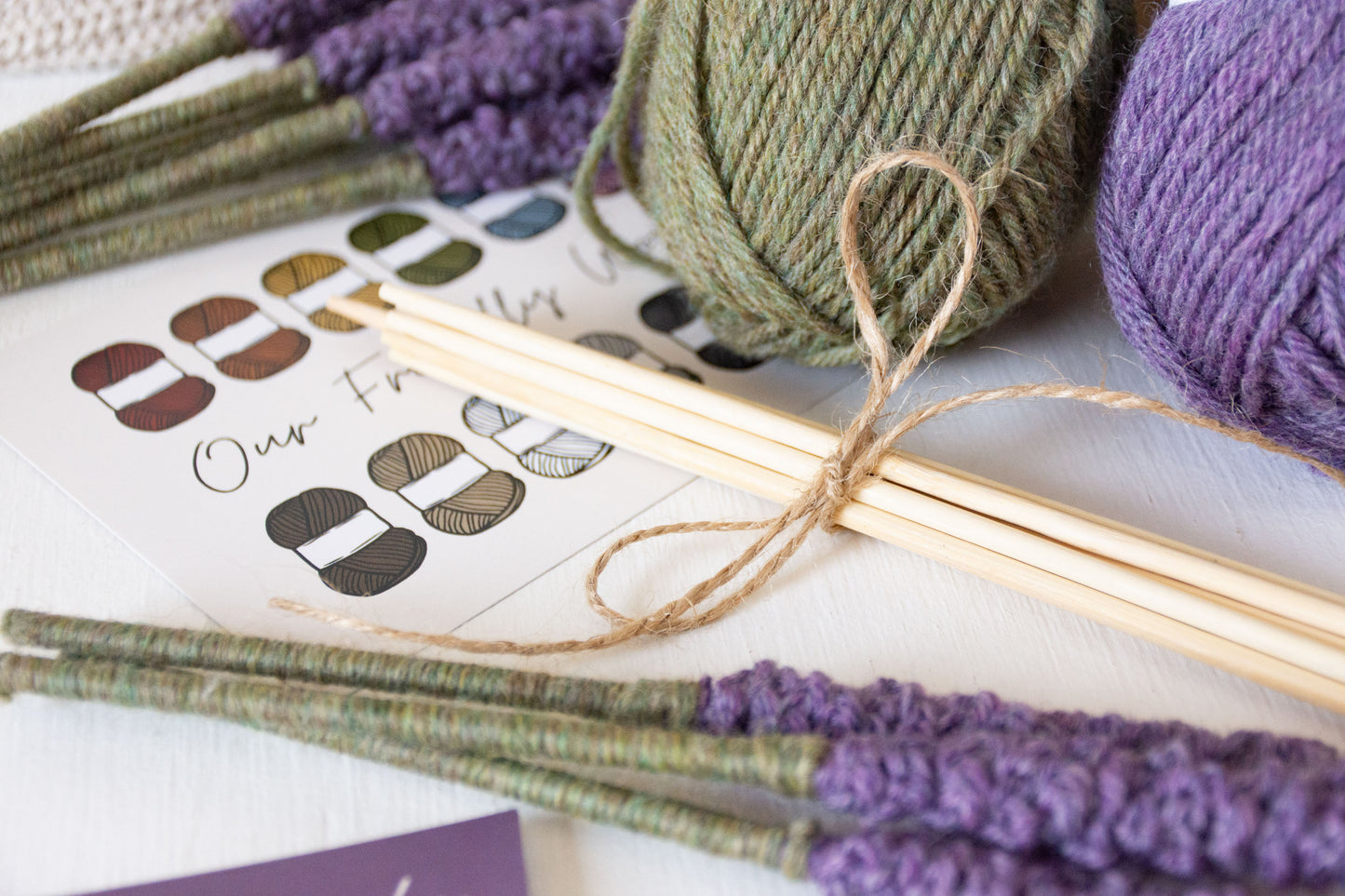 Lavender Bouquet Crochet Kit