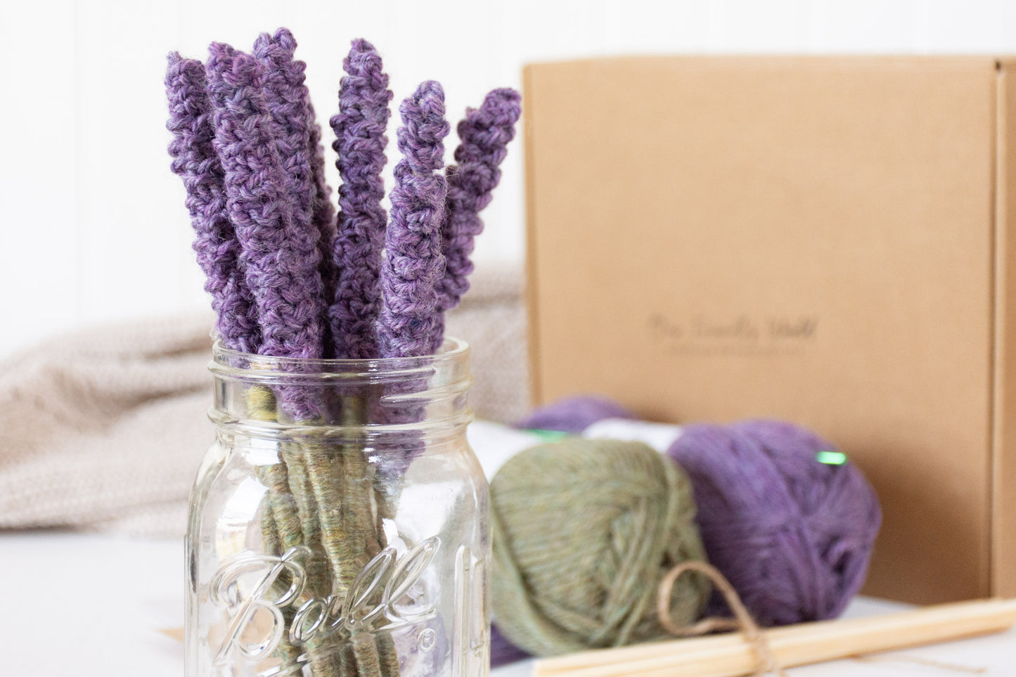 Lavender Bouquet Crochet Kit