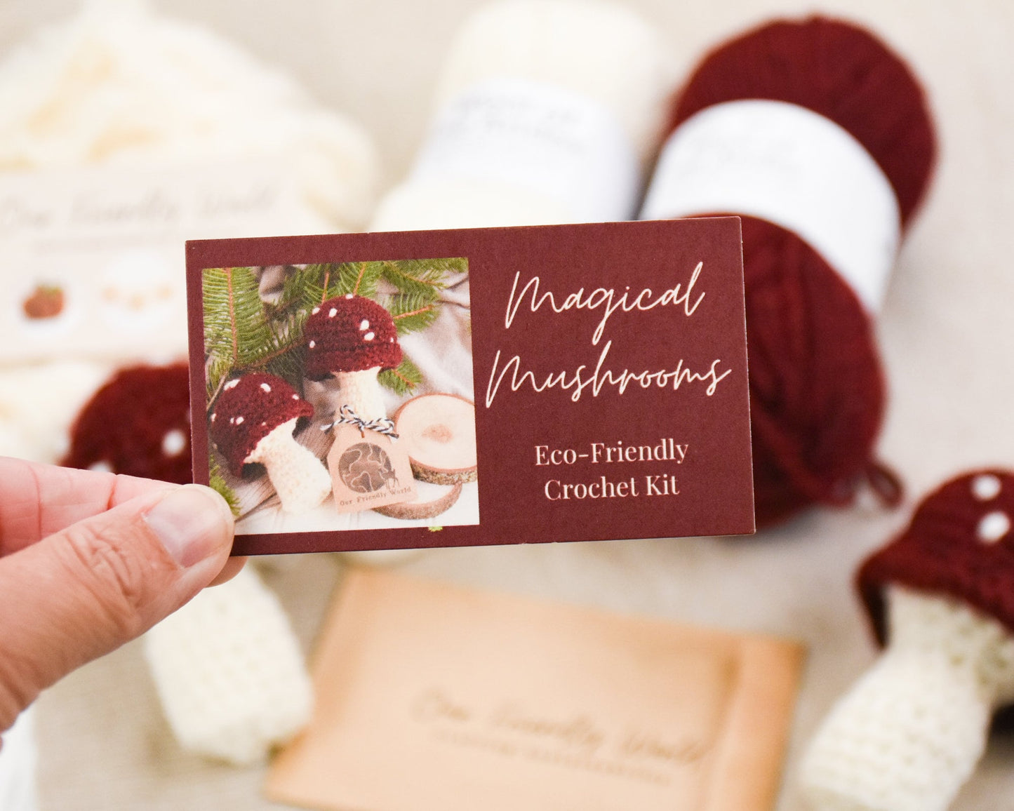 Magical Mushrooms - Crochet Kit