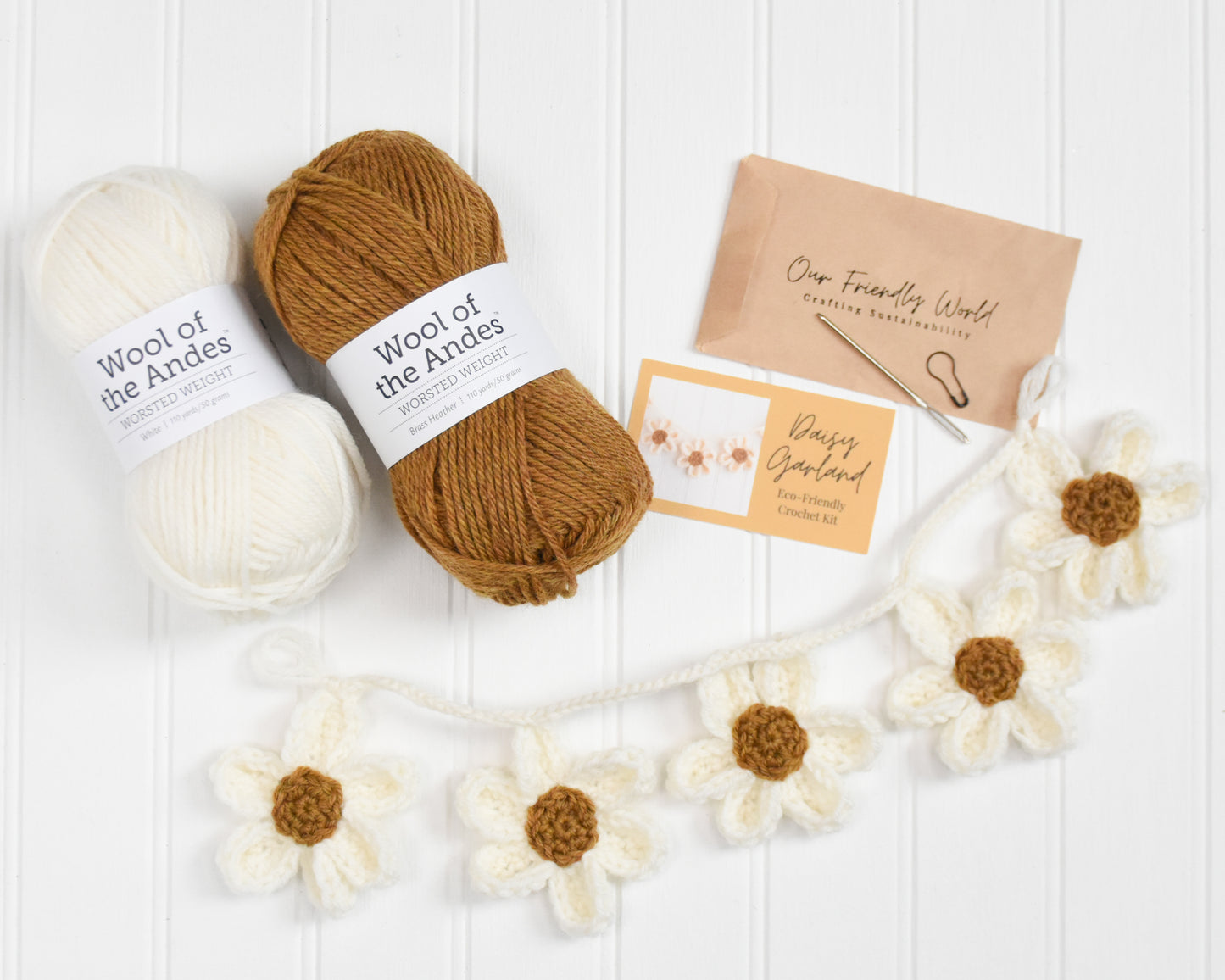 Daisy Garland - Crochet Kit