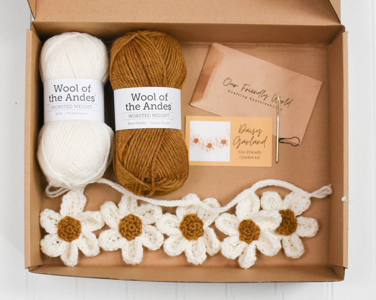 Daisy Garland - Crochet Kit