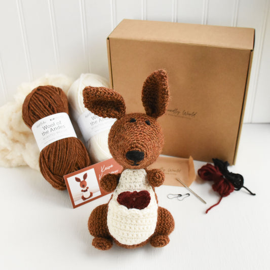 Keira the Kangaroo - Crochet Kit