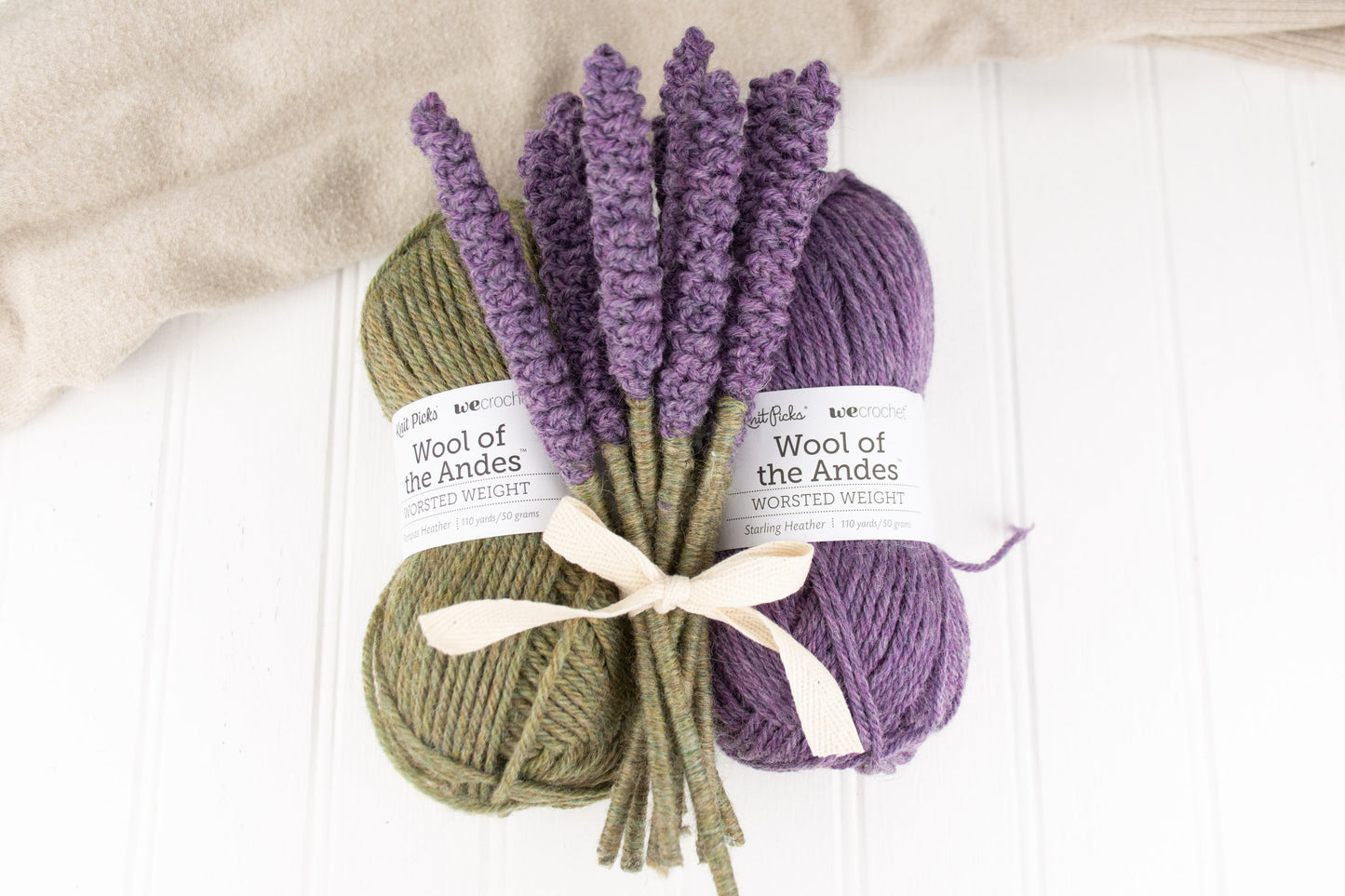 Lavender Bouquet Crochet Kit