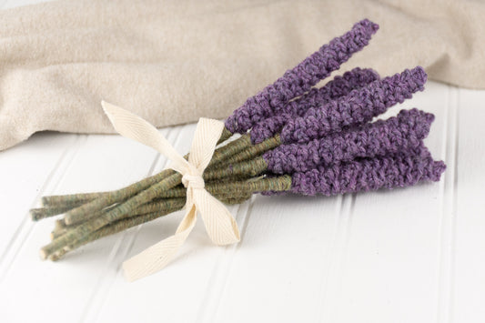 Lavender Bouquet Crochet Pattern