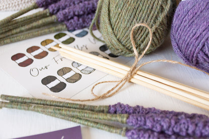 Lavender Bouquet Crochet Kit