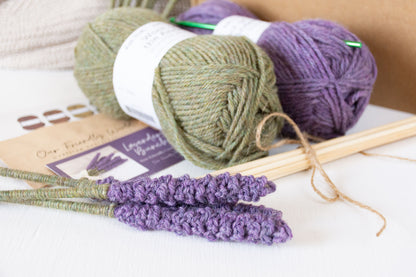 Lavender Bouquet Crochet Kit