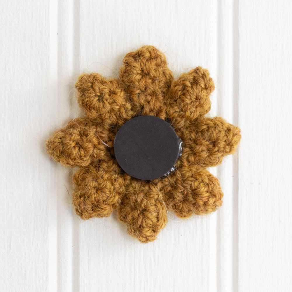 Handmade Sunflower Magnet