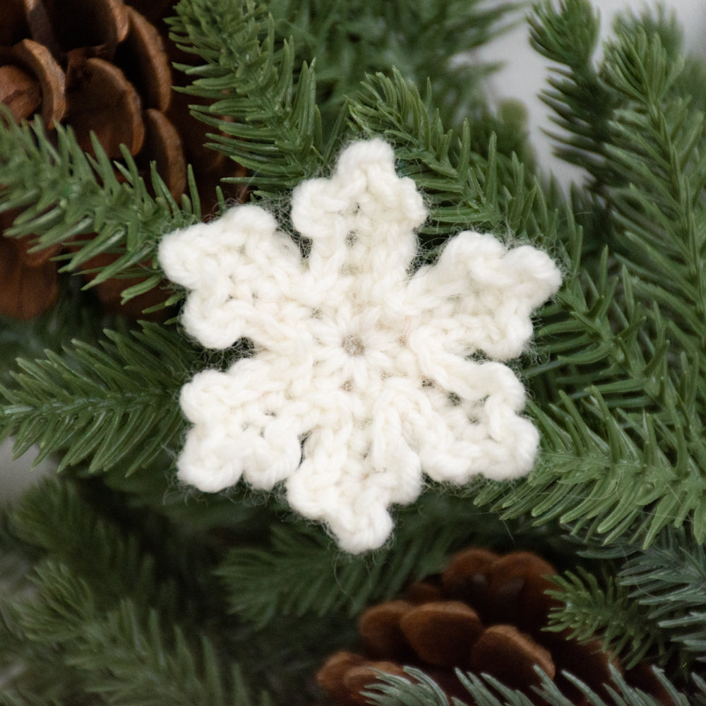 Handmade Snowflake Magnet