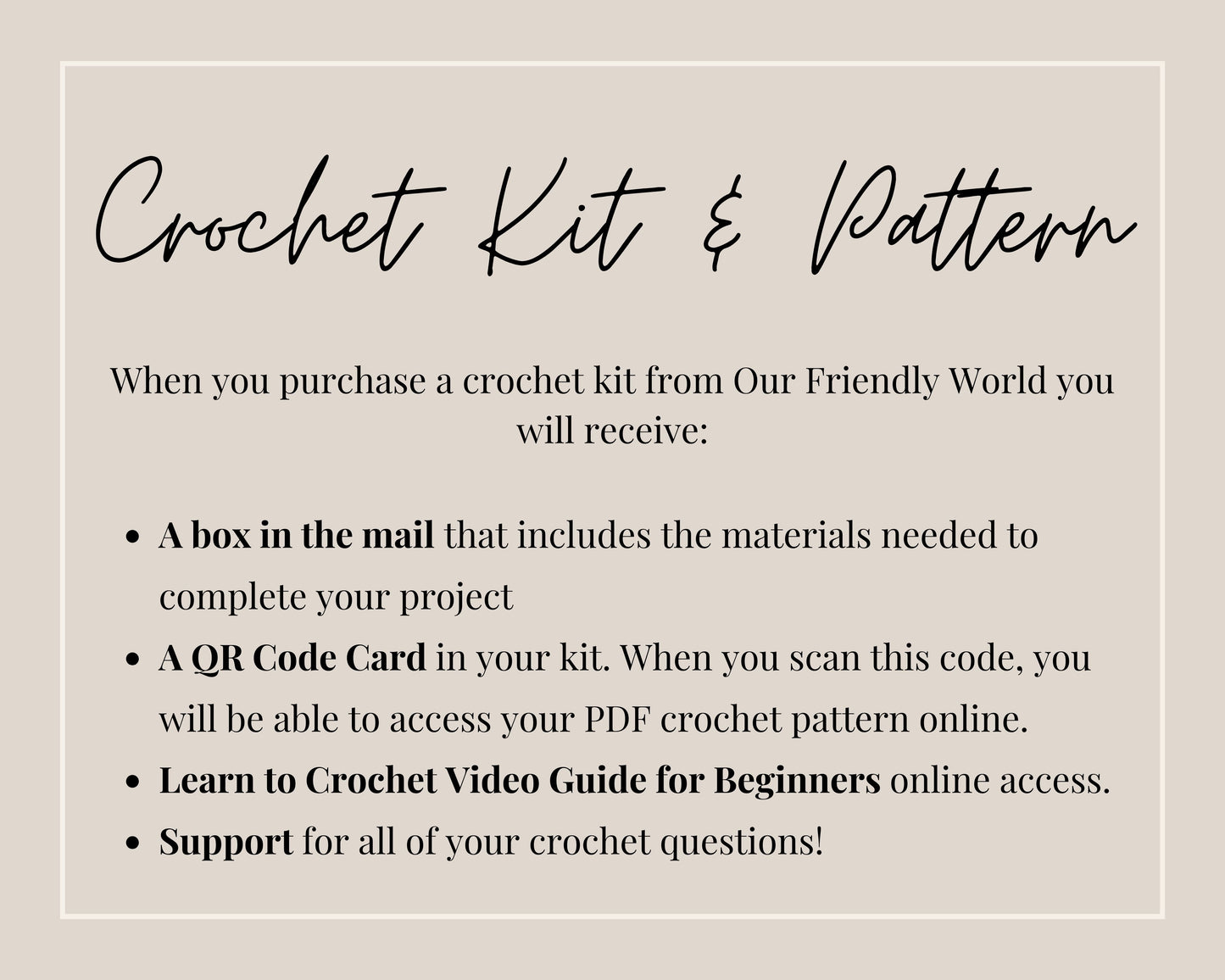 Skoolie Plush - Crochet Kit