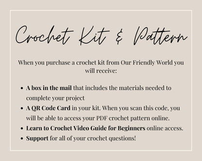 Bailee the Bumblebee - Crochet Kit