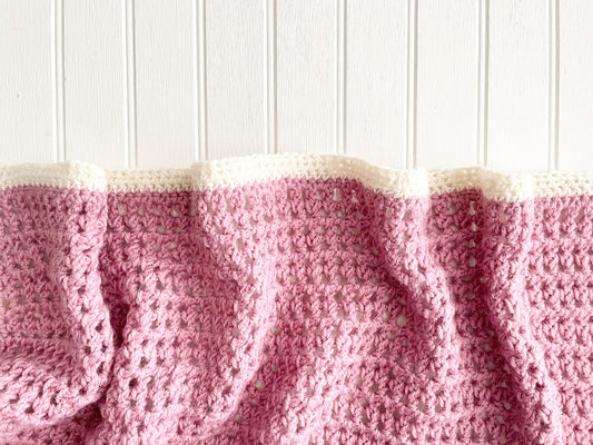Boho Baby Blanket - Crochet Pattern