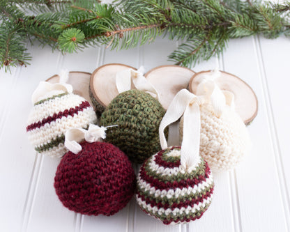 Christmas Ornaments - Crochet Pattern