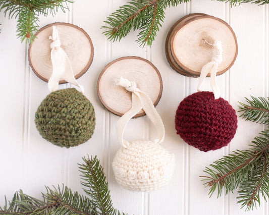 Christmas Ornaments - Crochet Pattern