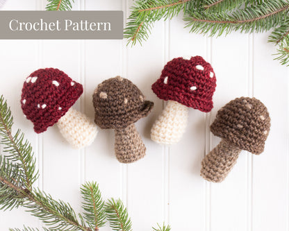 Magical Mushrooms - Crochet Pattern