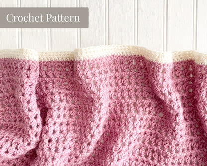 Boho Baby Blanket - Crochet Pattern