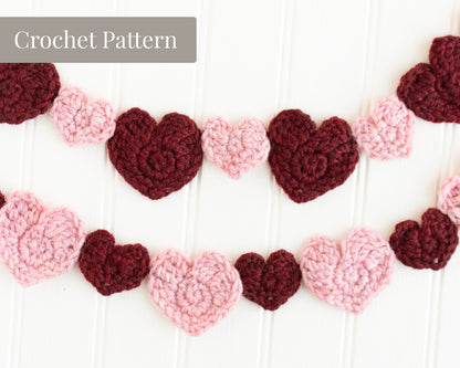 Heart Garland - Crochet Pattern