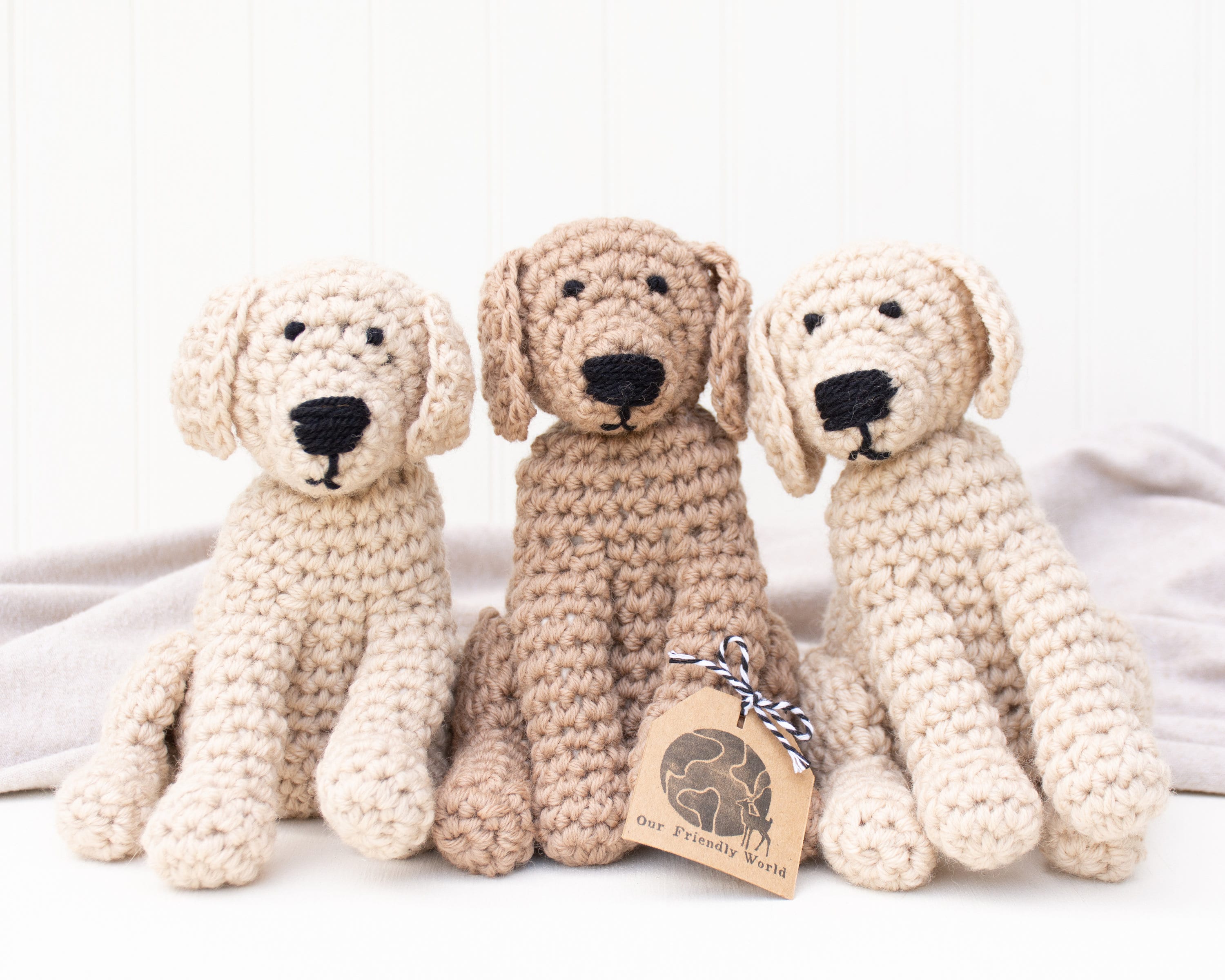 Lily the Labrador Crochet Pattern by Our Friendly World – OurFriendlyWorld