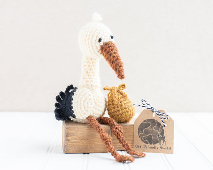 Sunny the Stork - Crochet Pattern