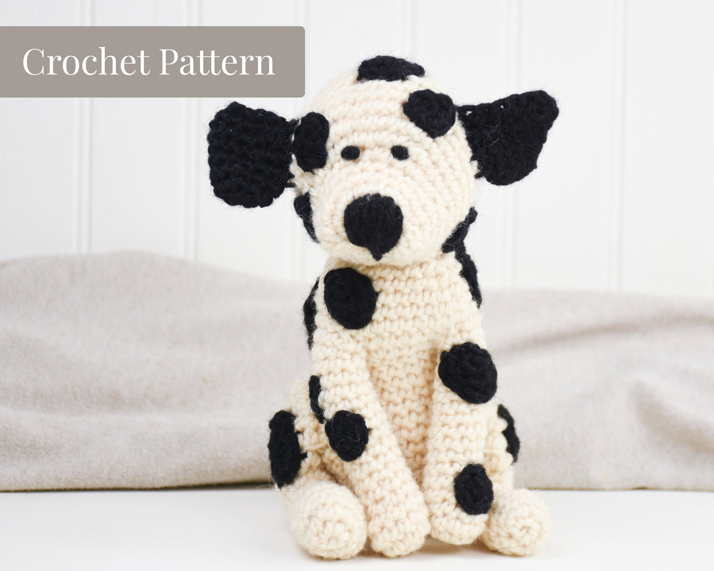 Molly the Dalmatian - Crochet Pattern