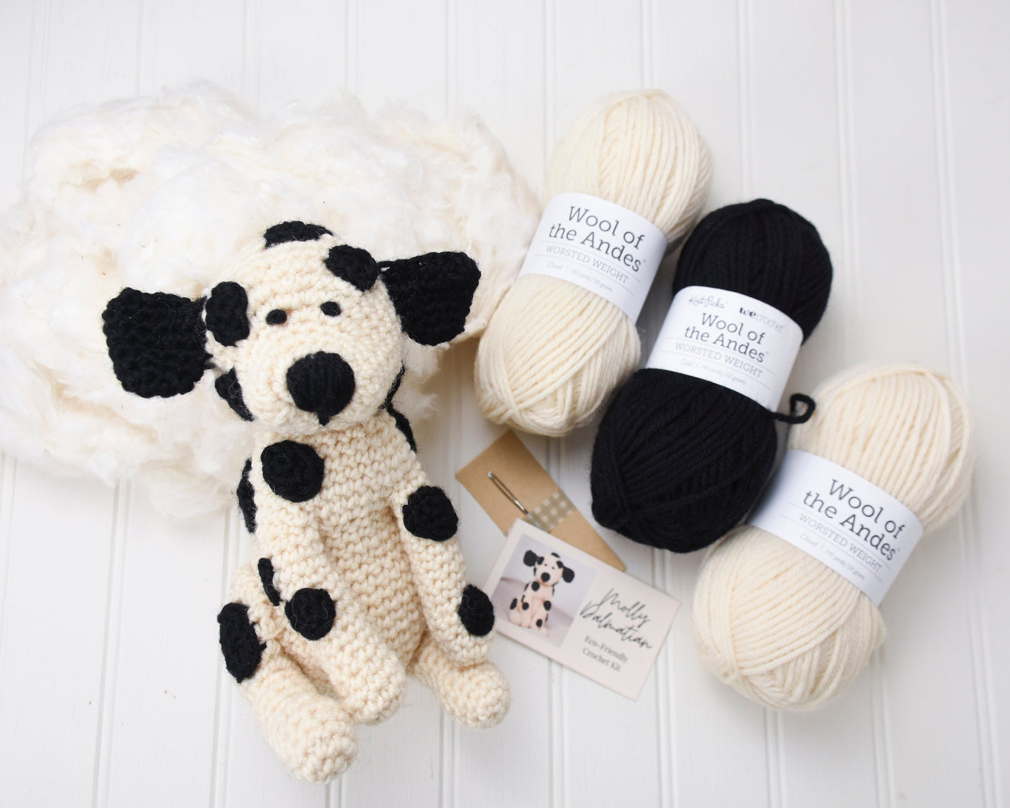 Molly the Dalmatian - Crochet Kit