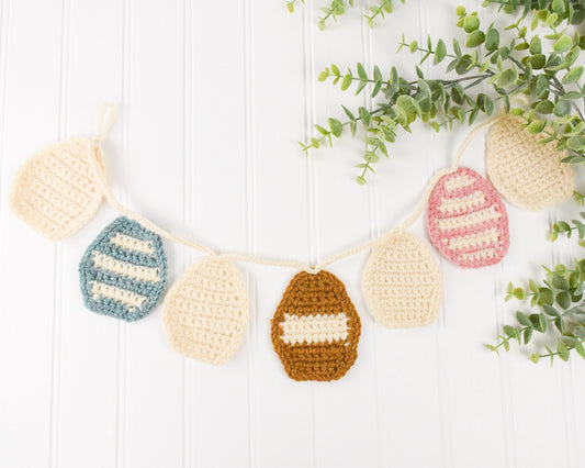 Easter Egg Garland - Crochet Pattern