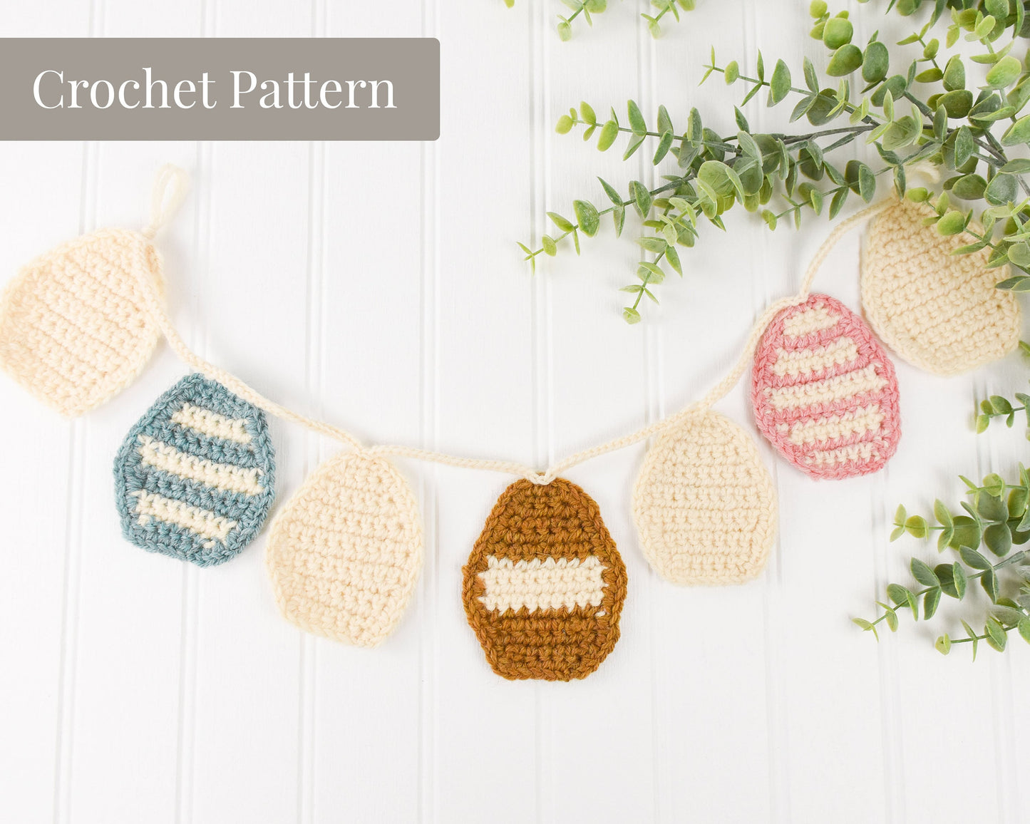 Easter Egg Garland - Crochet Pattern