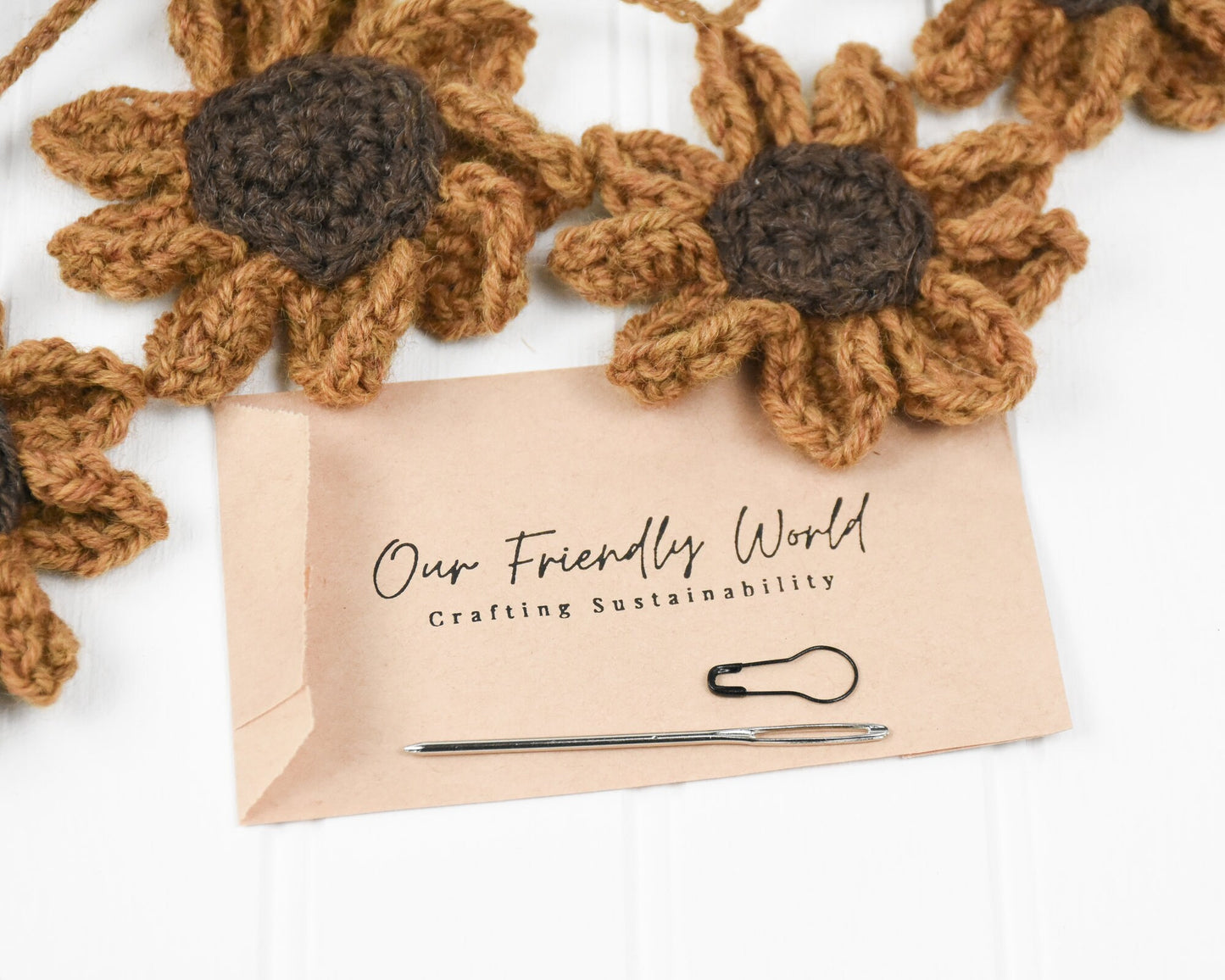 Sunflower Garland - Crochet Kit