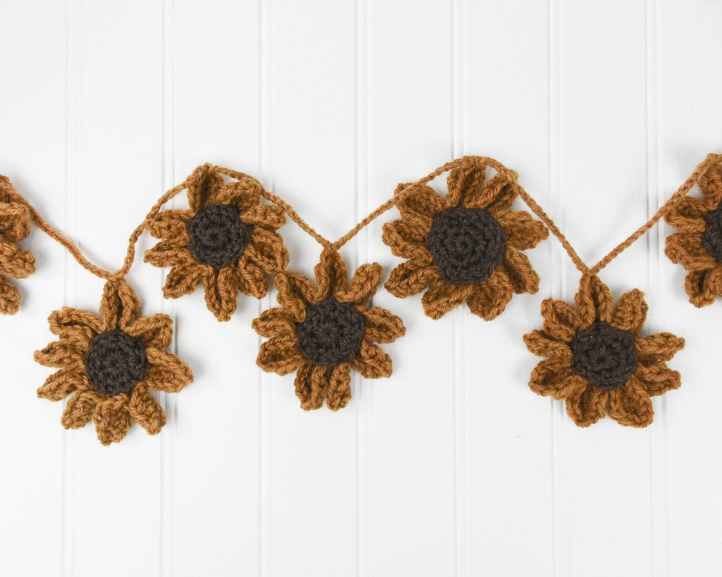 Sunflower Garland - Crochet Pattern