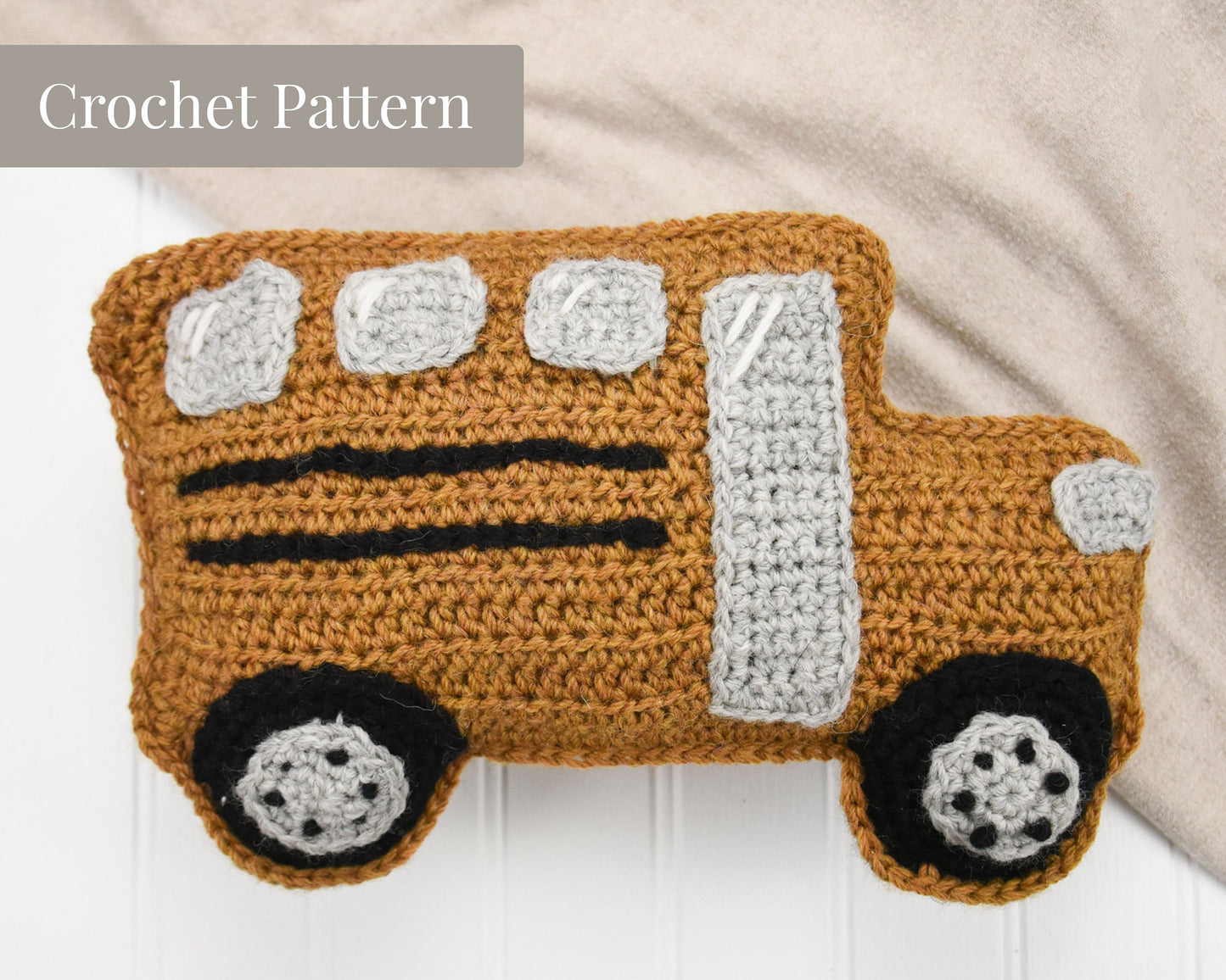 Skoolie Plush - Crochet Pattern