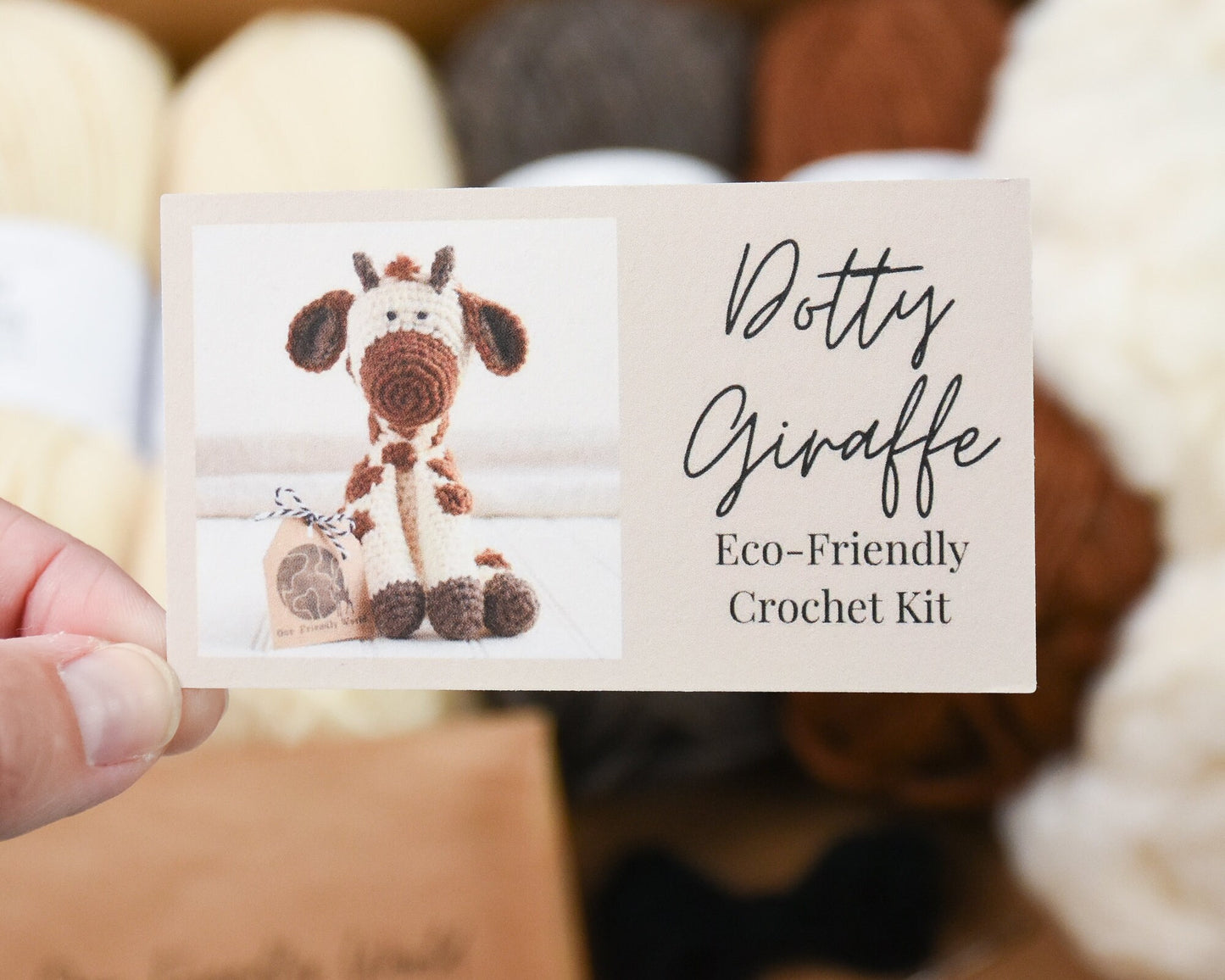 Dotty the Giraffe - Crochet Kit