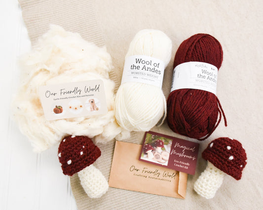 Magical Mushrooms - Crochet Kit