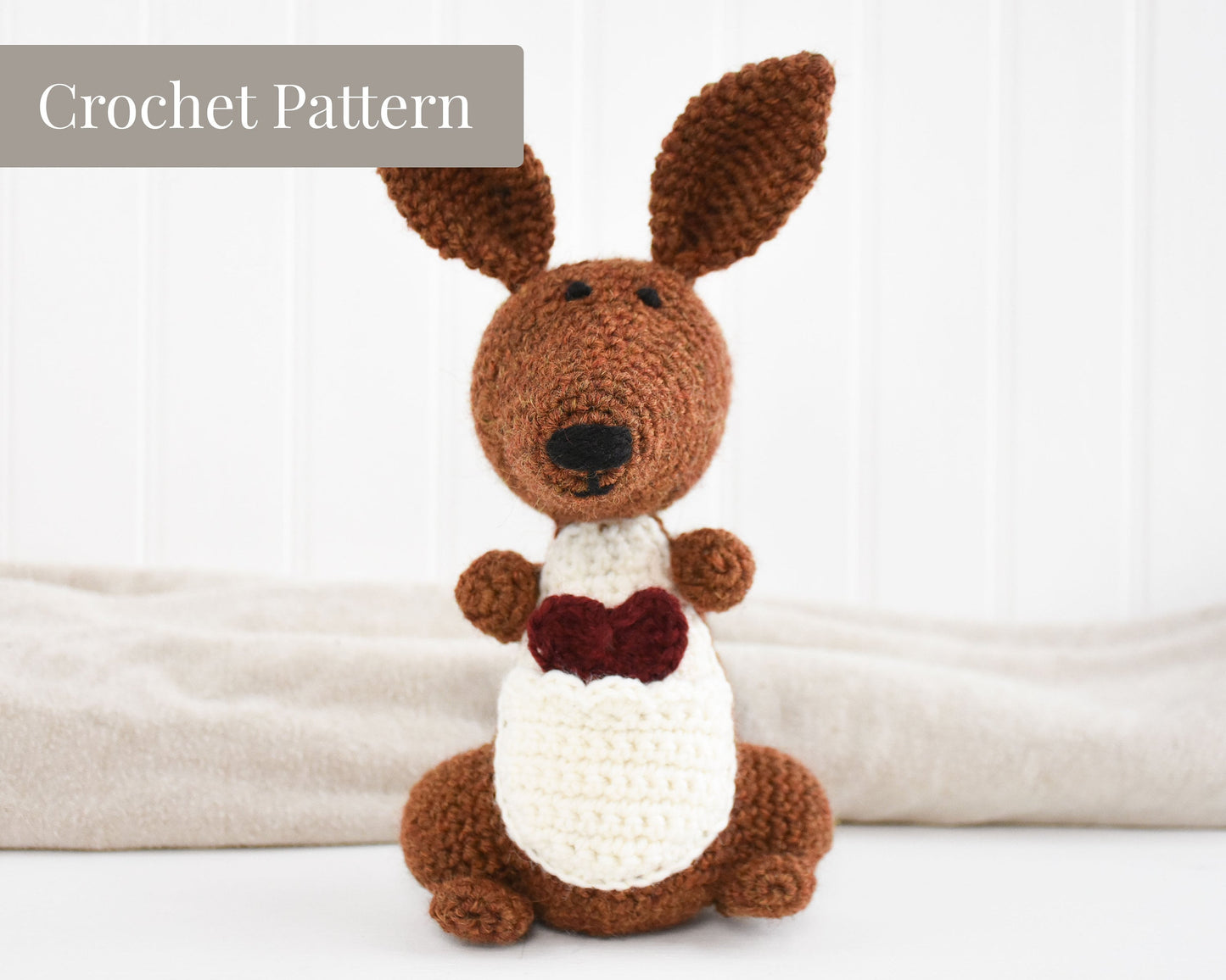 Keira the Kangaroo - Crochet Pattern